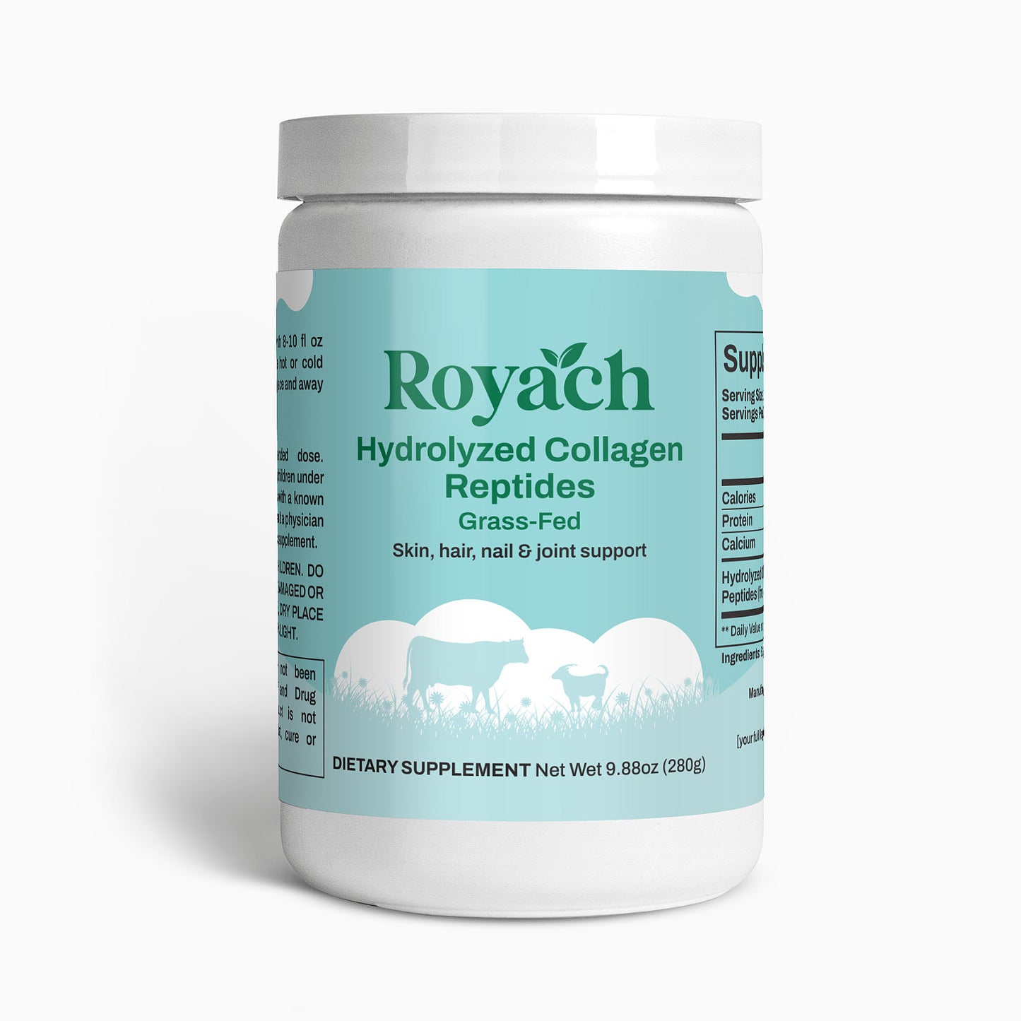 Grass-Fed Hydrolyzed Collagen Peptides